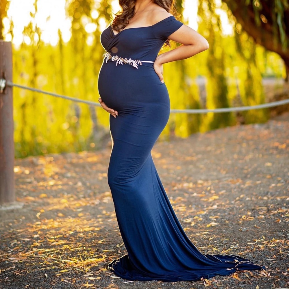 Sew Trendy Audrey Maternity Gown
